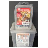 G - Assorted Nails and Screws Collection with Fasteners and Framing Nails