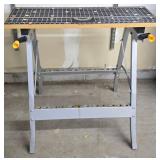 G - Collapsible Metal and Wood Workbench