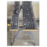 G - Collapsible Metal and Wood Workbench