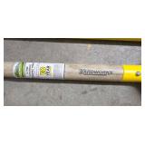 G - Collection of 7 Yard Tools Including Shovels, Rakes, and Pitchforks