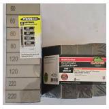 G - Large Collection of Sandpaper Assortments and Sanding Sponges