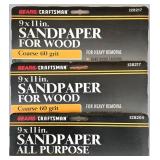 G - Large Collection of Sandpaper Assortments and Sanding Sponges