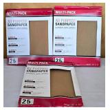 G - Large Collection of Sandpaper Assortments and Sanding Sponges