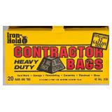 G - Assorted Drop Cloths, Plastic Sheeting, and Contractor Bags Collection