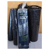 G - Assorted Drop Cloths, Plastic Sheeting, and Contractor Bags Collection