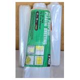 G - Assorted Drop Cloths, Plastic Sheeting, and Contractor Bags Collection