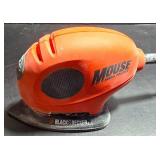 G - Black & Decker Mouse Sander/Polisher MS500B with Case and Extra Sanding Pads