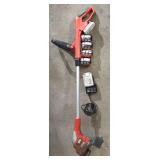 G - Electric String Trimmer with 2 Batteries, Charger and 12 Replacement Spools