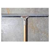 G - Garden Tool Lot with Rakes Watering Cans Solar Flamingo and Hummingbird Feeder