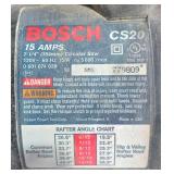 G - Bosch CS20 Circular Saw with Carrying Bag