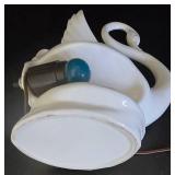 G - Vintage Maddux Swan TV Lamp Planter
