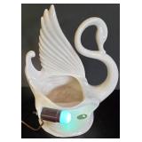 G - Vintage Maddux Swan TV Lamp Planter