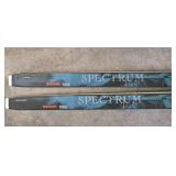 G - Trak Spectrum Cross Country Skis with Salomon Bindings, Poles, and Exel 80" Case