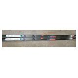 G - Trak Spectrum Cross Country Skis with Salomon Bindings, Poles, and Exel 80" Case