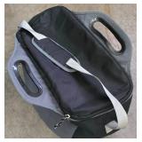 G - Outdoor Set with 52 Qt Igloo Cooler, Folding Camp Chair, Soft Side Cooler, and New US Flag