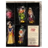 FR - Christopher Radko Walt Disney Snow White and the Seven Dwarfs Ornament Set