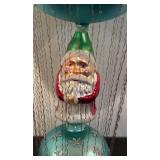 S - Christopher Radko "Up, Up and Snowy Santa" Hot Air Balloon Ornament