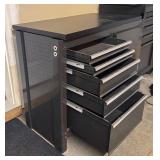 G - Craftsman Workstation with Drawers and Cabinet