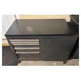 G - Craftsman Workstation with Drawers and Cabinet