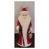 FR - Vintage Christopher Radko Russian Santa Ornament