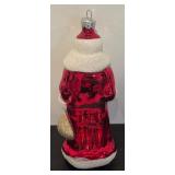 FR - Vintage Christopher Radko Russian Santa Ornament