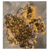FR - Set of Festive Orange and Yellow String Lights