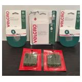 S - New Velcro Garland Ties, Indoor/Outdoor Multi Clips and Ornament Hooks