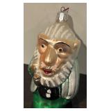 FR - Christopher Radko Hand Blown Glass Leprechaun Ornament