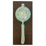 S - Set of 3 Beautiful Hand-Blown Glass Christmas Ornaments