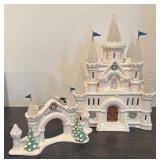 FR - Department 56 Snow Village Snow Carnival Ice Palace Castle