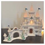 FR - Department 56 Snow Village Snow Carnival Ice Palace Castle