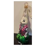 FR - Christopher Radko Billy Bunny Glass Ornament