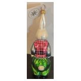 FR - Christopher Radko Billy Bunny Glass Ornament
