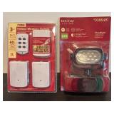 FR - Holiday Living LED Floodlight and Prime Indoor Wireless Outlets Set