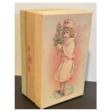 S - Angel Ornament with Glitter Accents