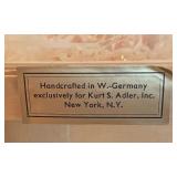 S - Kurt S. Adler Fruit and Vegetable Glass Ornament Set Handcrafted in W. Germany