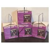 S - Set of 4 New Sylvania Purple Little Lites 50-Count String Lights