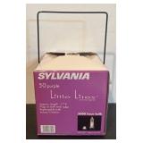 S - Set of 4 New Sylvania Purple Little Lites 50-Count String Lights
