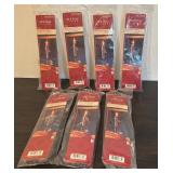 S - Lot of 7 New Holiday Living Safety Candle Holders