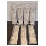 S - Lot of 7 New Holiday Living Safety Candle Holders