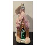 FR - Christopher Radko Midnight Mass Glass Church Ornament