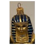 FR - Kurt Adler Polonaise Egyptian Sphinx Glass Ornament