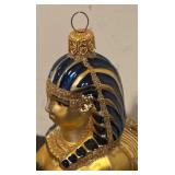 FR - Kurt Adler Polonaise Egyptian Sphinx Glass Ornament