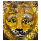 FR - Christopher Radko Gold Lion Glass Ornament
