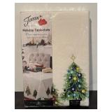 S - New Fiesta Holiday Christmas Tree Tablecloth