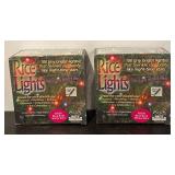 S - Set of 4 New Rice Lights Indoor String Lights