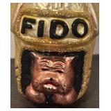 FR - Christopher Radko Fido Dog Glass Ornament