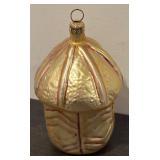 FR - Christopher Radko Fido Dog Glass Ornament