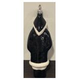 FR - Christopher Radko Elfin Evening Santa Glass Ornament