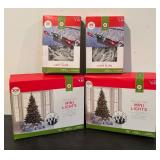 FR - Lot of New 300 Count Clear Mini Lights and Light Clips